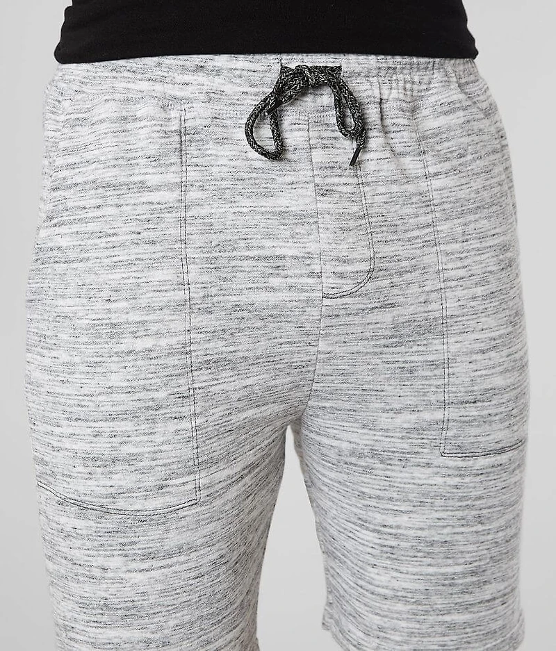 Marled Knit Short
