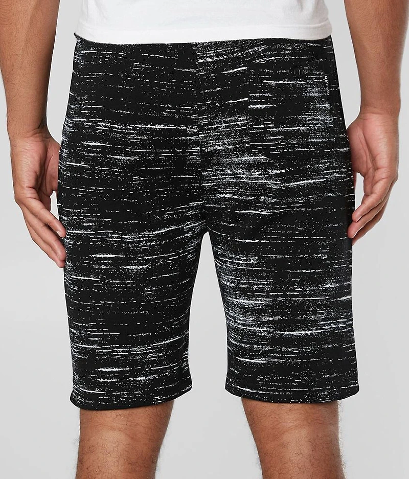 Marled Graphic Stretch Short