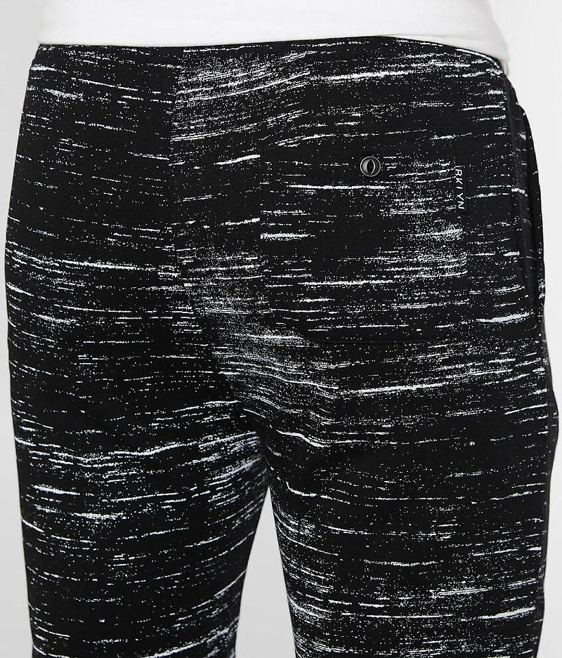 Marled Graphic Stretch Short