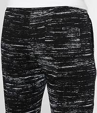Marled Graphic Stretch Short
