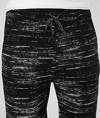 Marled Graphic Stretch Short