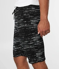 Marled Graphic Stretch Short