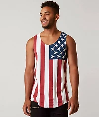 USA Flag Tank Top