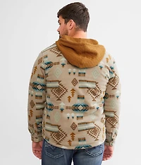 Southwestern Hooded Shacket