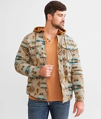 Southwestern Hooded Shacket