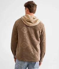 Southwestern Hooded Shacket