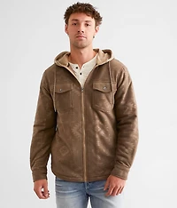 Southwestern Hooded Shacket