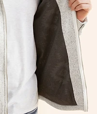 Knit Hooded Shacket