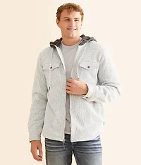 Knit Hooded Shacket