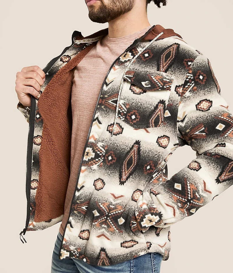 Southwestern Hooded Shacket