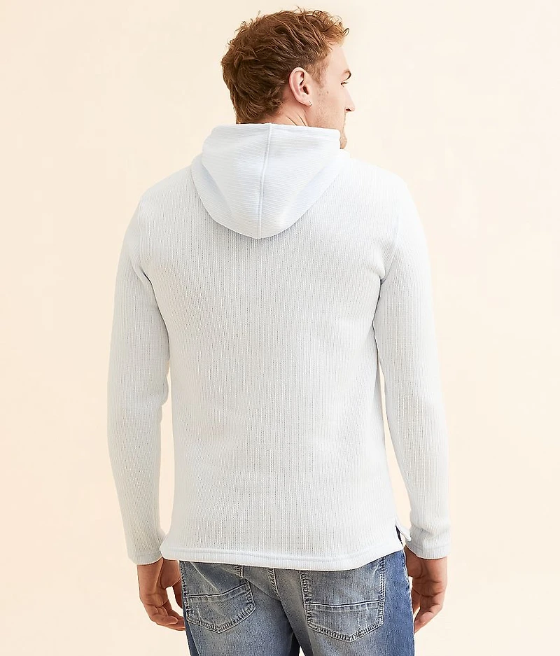Cozy Stripe Hooded Sweatshirt