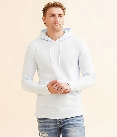 Cozy Stripe Hooded Sweatshirt