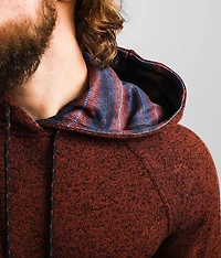 Spike Stripe Hooded Sweatshirt