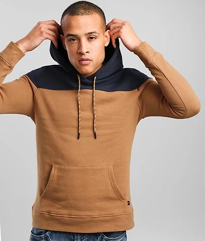 Color Block Hooded Sweatshirt