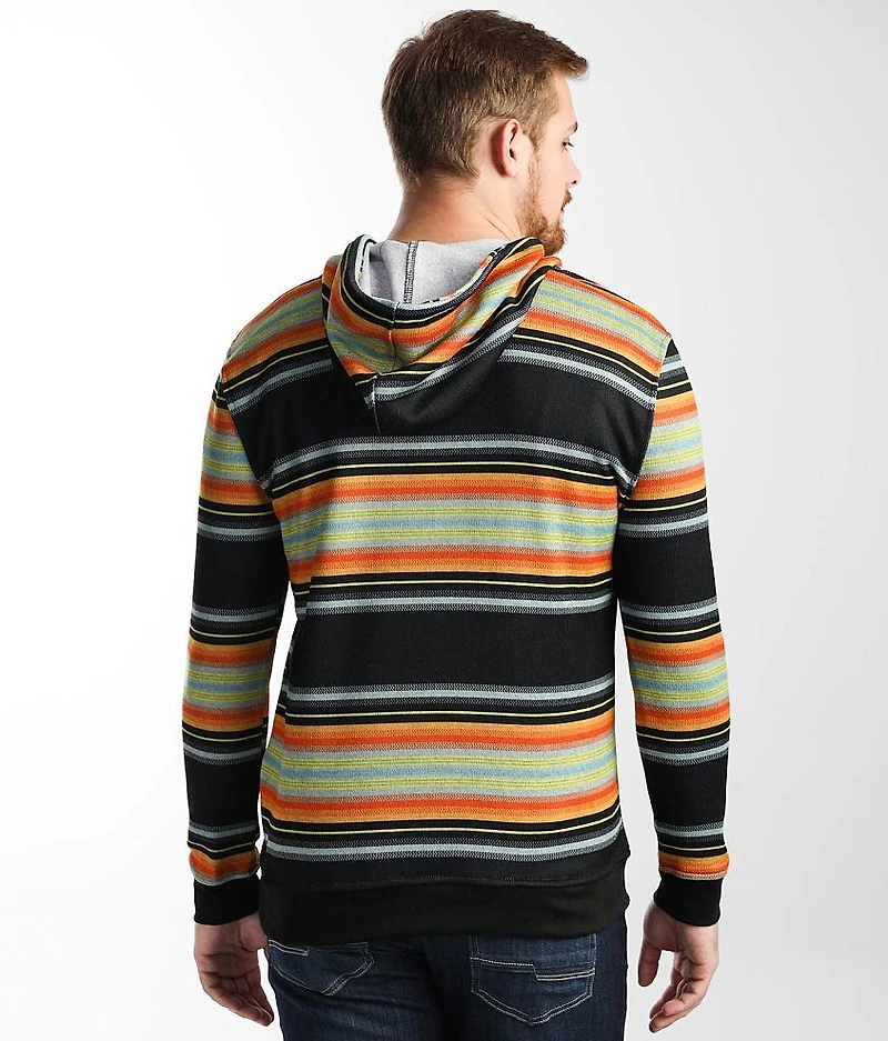 Notch Quarter Zip Hooded Sweatshirt