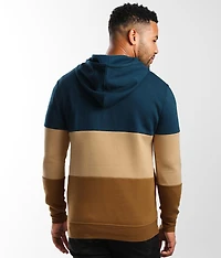 Quarter Zip Hooded Sweatshirt