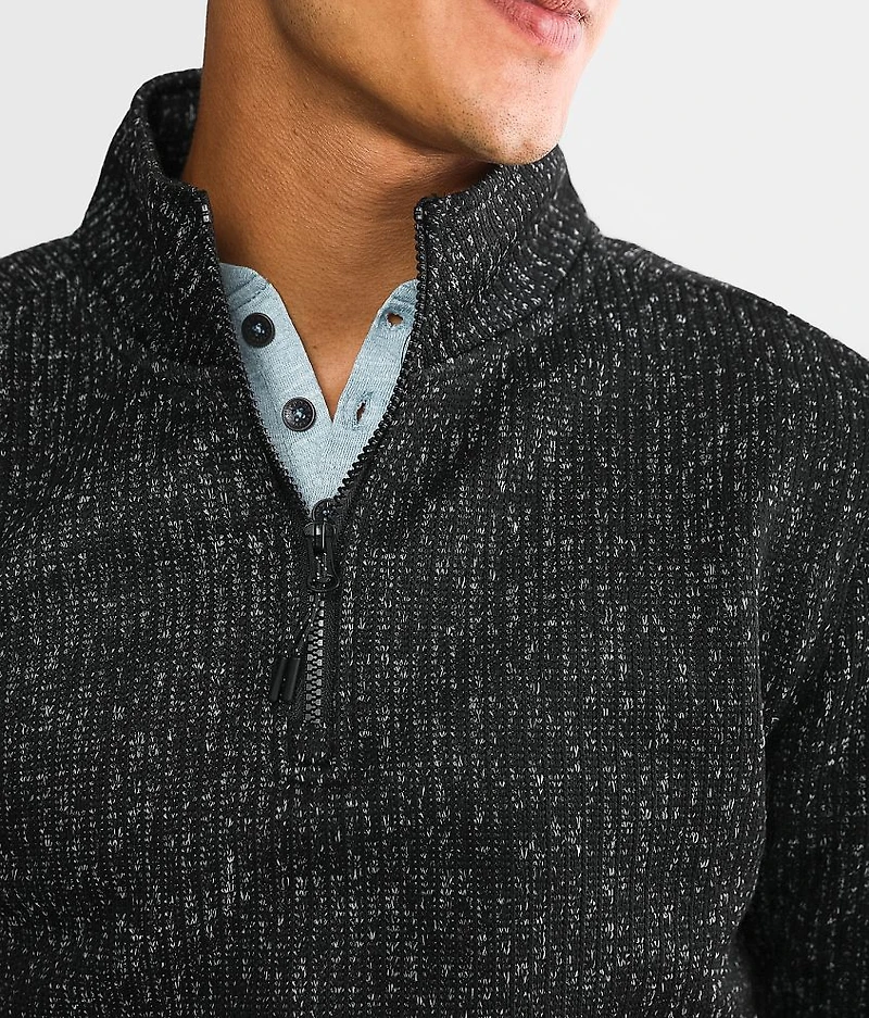 Ribbed Sweater Knit Pullover