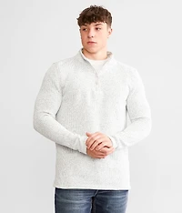 Ribbed Sweater Knit Pullover