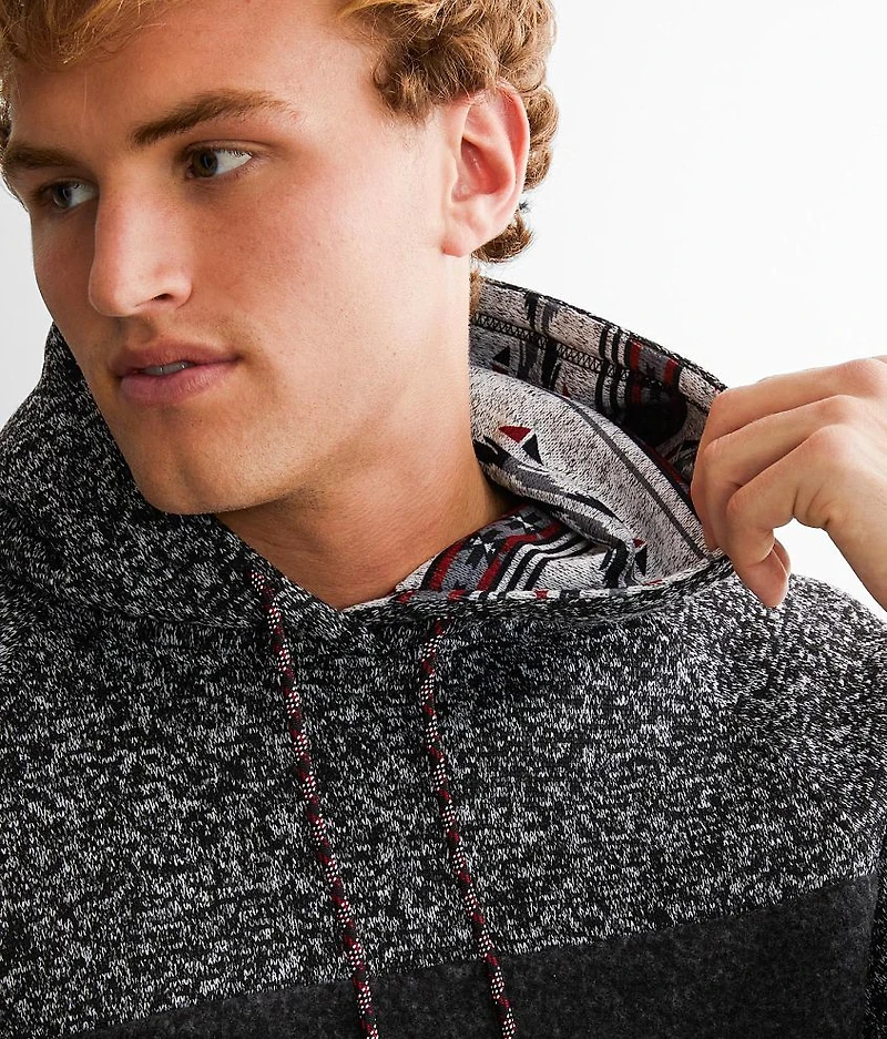 Sweater Knit Hooded Sweatshirt