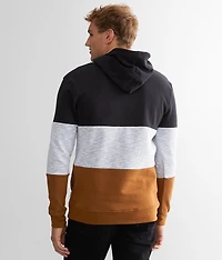 Color Block Hooded Sweatshirt