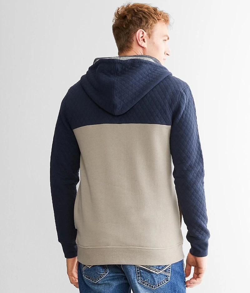 Quarter Zip Hooded Sweatshirt