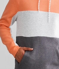 Color Block Hooded Sweatshirt