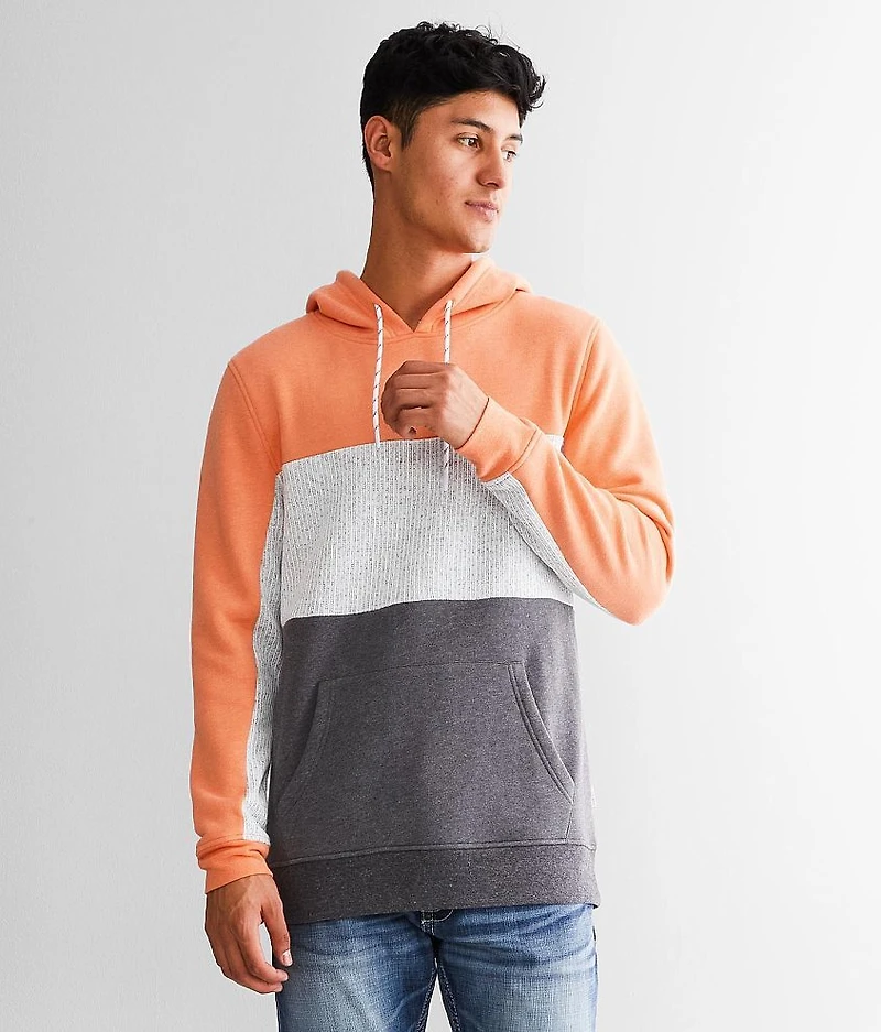 Color Block Hooded Sweatshirt