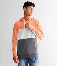 Color Block Hooded Sweatshirt