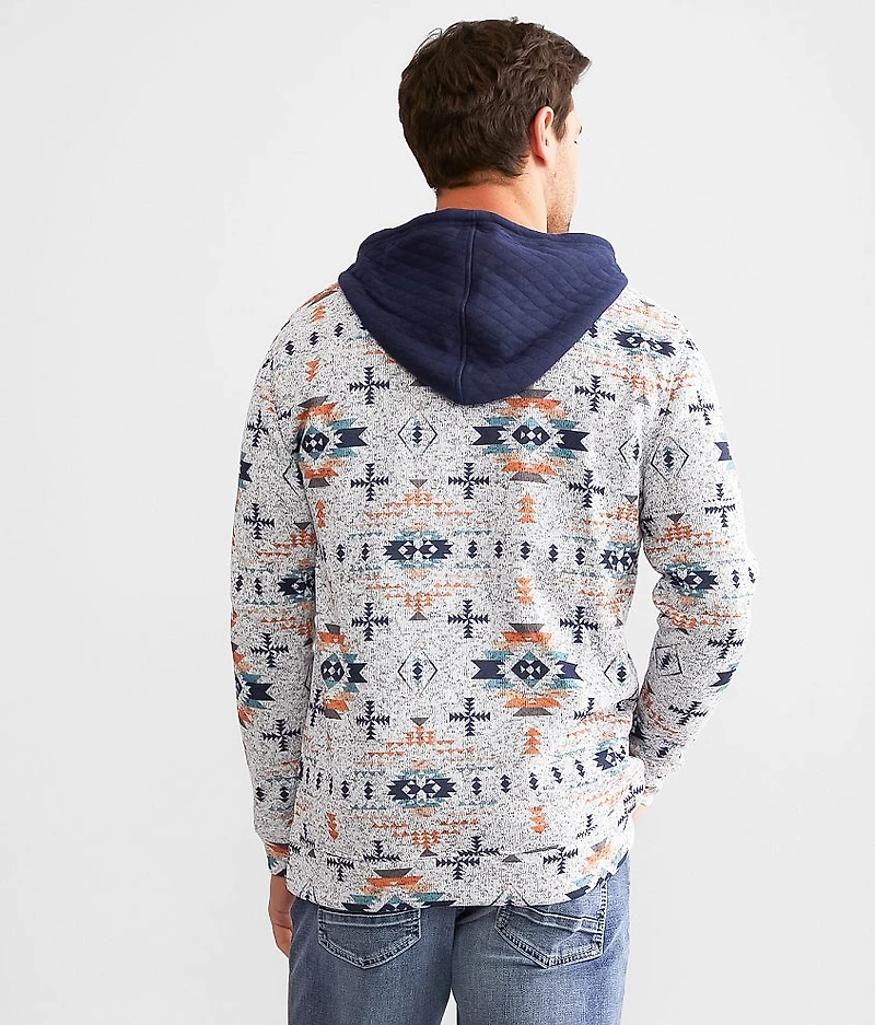 Southwest Quarter Zip Hooded Sweatshirt