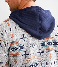 Southwest Quarter Zip Hooded Sweatshirt