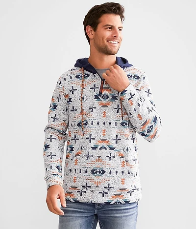 Southwest Quarter Zip Hooded Sweatshirt