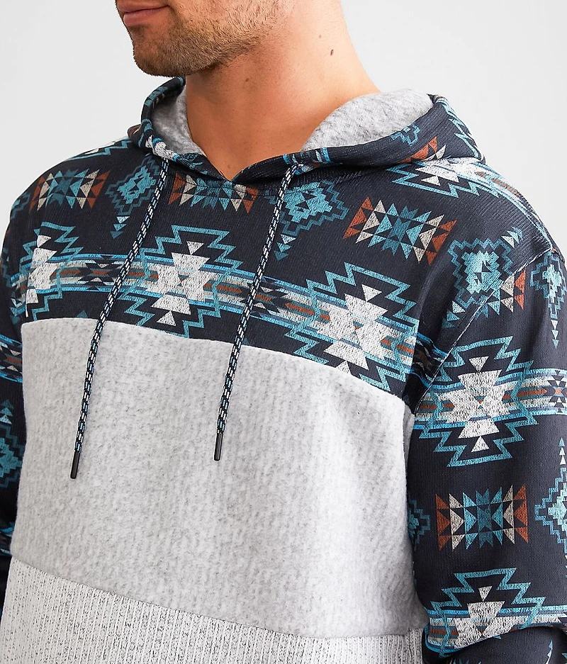 Southwest Tri Block Hooded Sweatshirt
