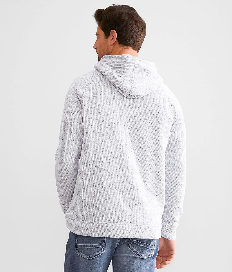 Striped Cozy Hooded Sweatshirt