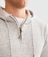 Cozy Quarter Zip Hooded Sweatshirt