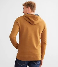 Ribbed Knit Hoodie