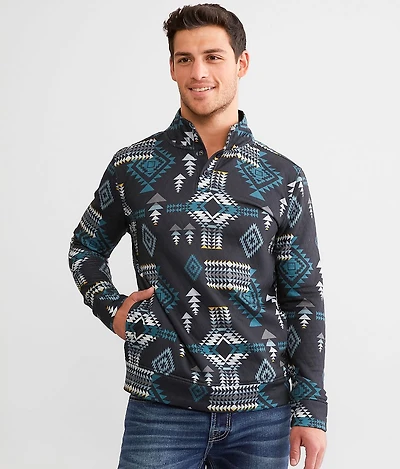 Southwestern Quarter Snap Pullover