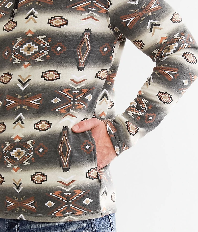 Southwestern Quarter Zip Pullover