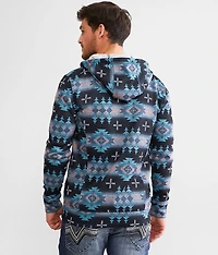 Southwestern Henley Hoodie