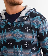 Southwestern Henley Hoodie