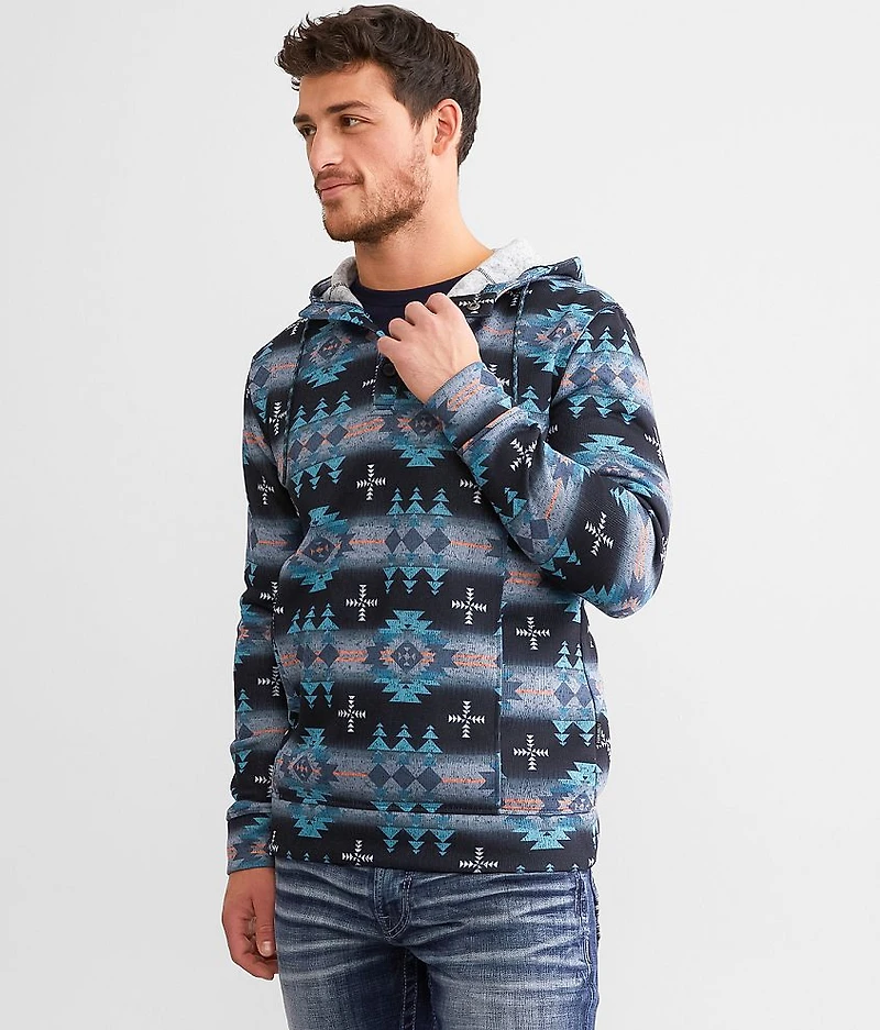 Southwestern Henley Hoodie