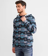 Southwestern Henley Hoodie