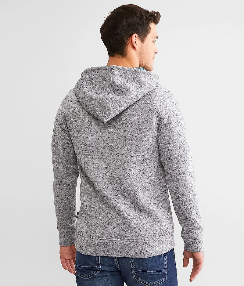 Quarter Zip Hooded Sweatshirt