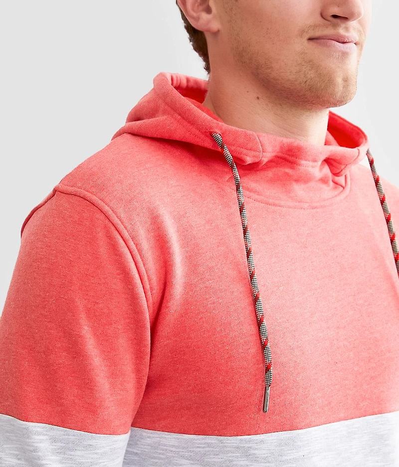 Color Block Hooded Sweatshirt