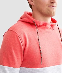 Color Block Hooded Sweatshirt