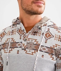 Southwestern Henley Hoodie