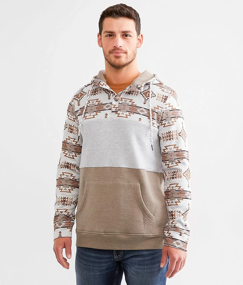 Southwestern Henley Hoodie