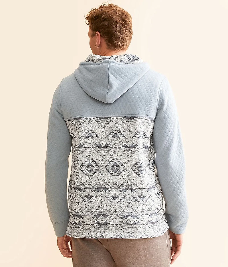 Quarter Zip Hooded Sweatshirt