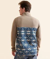 Southwestern Quarter Zip Pullover