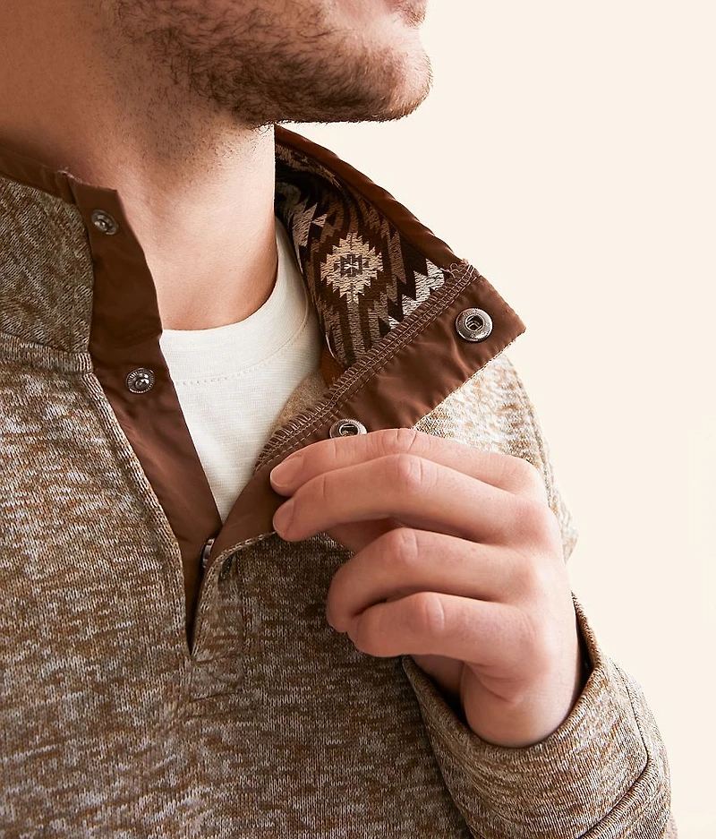 Southwestern Quarter Snap Pullover