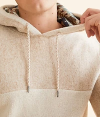 Cozy Color Block Hooded Sweatshirt